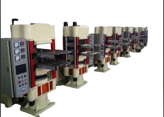 কেনা 160 Ton Fully Automatic Flat Vulcanizing Machine-2RT Mold Opening Hot Pressing Machine online manufacture