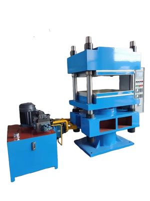 কেনা 100-ton Pressure Rubber Vulcanizing Machine with 800×800 Worktable and 0-999s Vulcanizing Time online manufacture