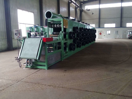 XPW-800 ব্যাচ অফ রাবার কুলিং মেশিন পিএলসি মেশ বেল্ট ব্যাচ অফ মেশিন রাবার