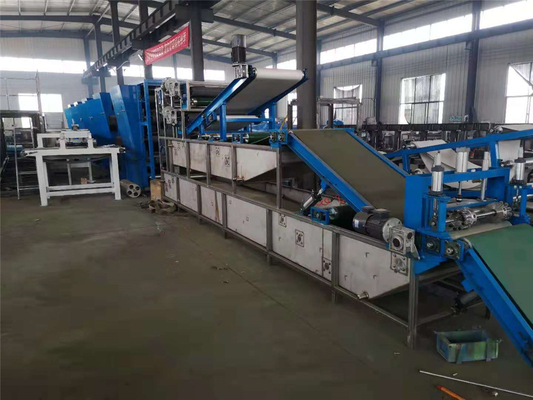 ISO2000 ব্যাচ অফ কুলিং মেশিন মেশ বেল্ট স্ট্রিপ শীট রাবার কুলিং মেশিন