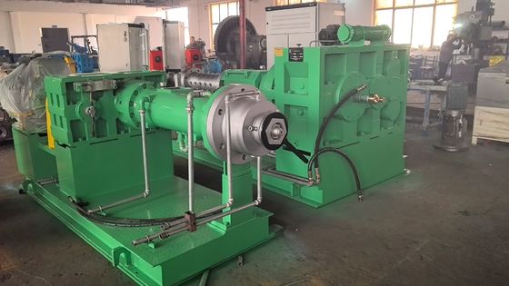 ভালো দাম মোটরসাইকেল অভ্যন্তরীণ টিউব উৎপাদন লাইন জন্য 150mm গরম খাওয়ানো extruder অনলাইন