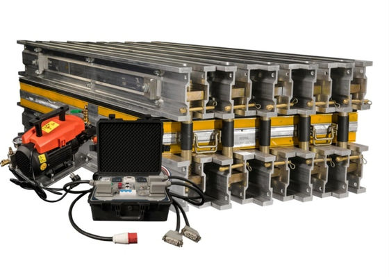 হালকা পোর্টেবল রাবার কনভেয়র বেল্ট জয়েন্ট ভুলকানাইজিং মেশিন