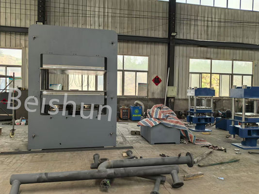 ভালো দাম ইউনিফর্ম ভুলকানাইজেশনের জন্য ২.৮ এমপিএ চাপ সহ বড় এক স্তর রাবার ছাঁচনির্মাণ প্রেস / রাবার প্রেস মেশিন অনলাইন