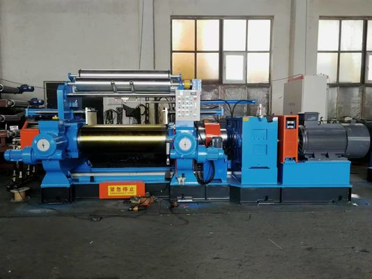 ভালো দাম ঢালাই লোহা দুই রোলার রাবার মিশ্রণ মিল মেশিন এবং রোলার ব্যাসার্ধ 12 14 16 ইঞ্চি অনলাইন