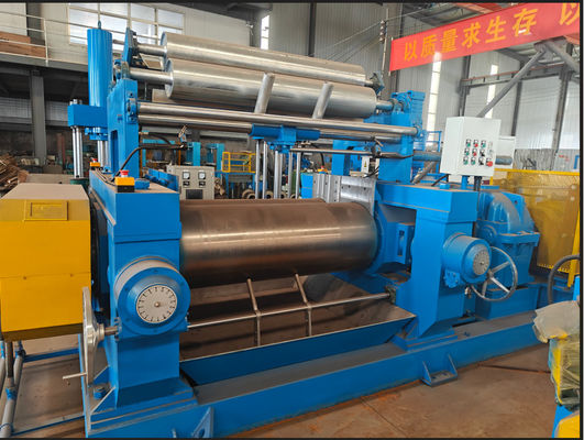 ভালো দাম 220V/380V রাবার মিশ্রণ মিল সরঞ্জাম জল শীতল জরুরী স্টপ অনলাইন