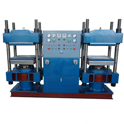 ভালো দাম ডাবল স্টেশন ডিজাইনের জন্য বৈদ্যুতিক গরম রাবার কম্প্রেশন ভুলকানাইজার অনলাইন