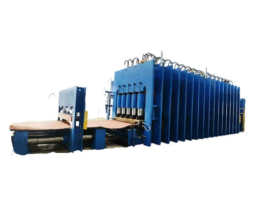 ভালো দাম সম্পূর্ণ স্বয়ংক্রিয় পিএলসি নিয়ন্ত্রিত রাবার ফ্ল্যাট প্লেট ভুলকানাইজিং মেশিন স্টিল কর্ড প্লাই রাবার কনভেয়র বেল্ট উত্পাদন লাইন জন্য অনলাইন