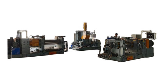 ভালো দাম পিএলসি কন্ট্রোল সহ জল শীতলকরণ দুটি রোলার রাবার মিশ্রণ মিল এবং রাবার উত্পাদনের জন্য 30 কেজি ক্ষমতা অনলাইন