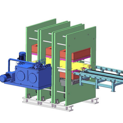 ভালো দাম তাপ এক্সচেঞ্জার রাবার সিলিং স্ট্রিপ ফ্ল্যাট ভুলকানাইজিং মেশিন - ডাবল ওয়ার্কিং স্তর - ম্যানুয়াল ছাঁচ প্রবেশ এবং প্রস্থান হট প্রেস অনলাইন