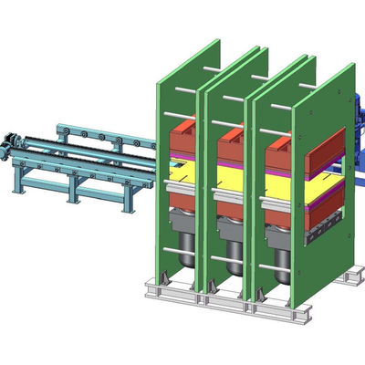 ভালো দাম রবার অ্যান্টি-স্লিপ প্যাড উত্পাদন সরঞ্জাম - 500 টন চাপ ফ্ল্যাট ভুলকানাইজিং মেশিন - ফ্রেম টাইপ স্বয়ংক্রিয় রবার হট প্রেসিং গঠনের মেশিন অনলাইন