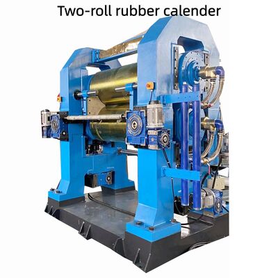 Double-Roll Rubber Sheet Calender with 360mm Cylinder Diameter 3 Years Warranty and 1000mm to 3000mm Roller Length