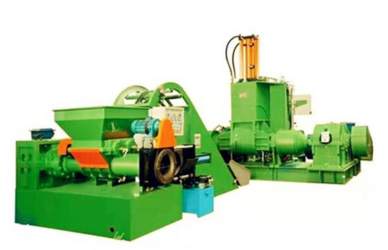 ভালো দাম উচ্চমানের রাবার প্রোফাইল এক্সট্রুশনের জন্য 120 মিমি স্ক্রু ব্যাসার্ধ, পিএলসি নিয়ন্ত্রণ এবং বৈদ্যুতিক গরম করার সাথে ইপিডিএম রাবার গ্রানুল উত্পাদন লাইন অনলাইন