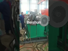 নতুন প্রকারের মিশ্রণকারী / রাবার টুইন ট্যাপার-স্ক্রু এক্সট্রুশন শীট মেশিন